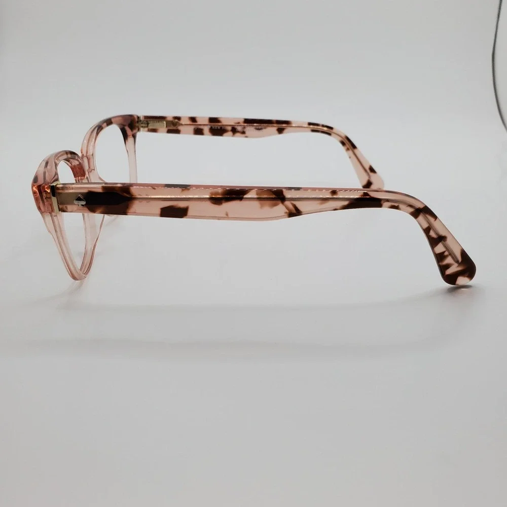 Kate Spade Carolanne HT8 Eyeglasses Frame Pink Transparent Tortoise 51-17-140mm